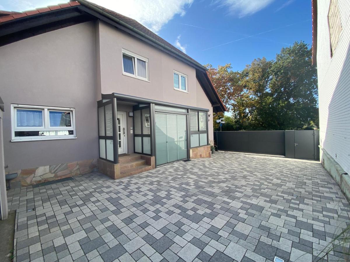 Ferienhaus Hoffmann Am Rheinbogen Altlussheim Buitenkant foto